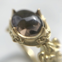 アポロンスモーキークォーツ リング GEODESIQUE WEB SHOP