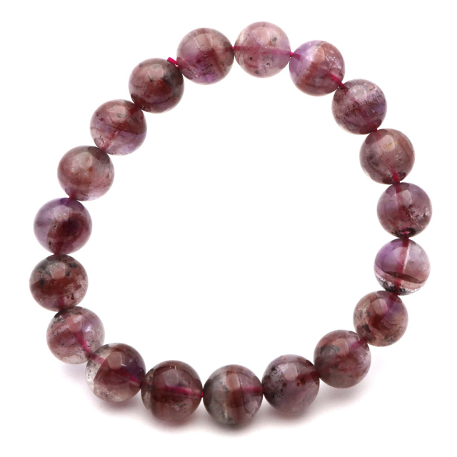 オーラライト23 ブレスレット 天然石 腕輪 数珠 鉱物がびっしり パワーストーン アクセサリー ヒーリング カコクセナイト 爆買