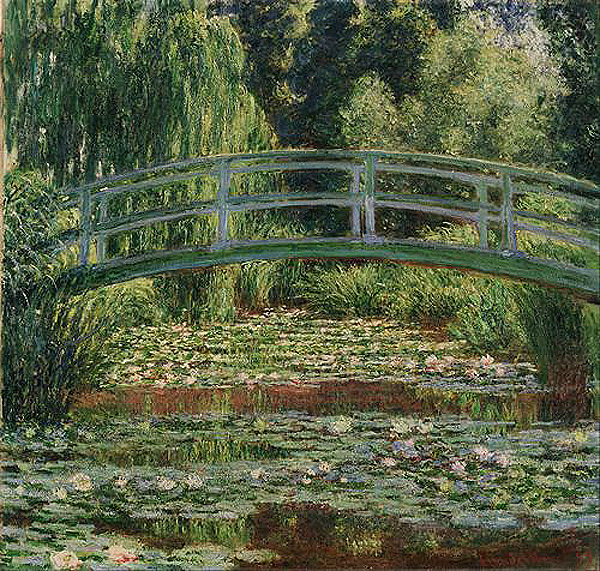 モネ [Japanese Footbridge, Giverny]