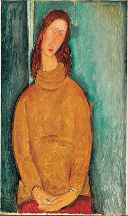 モディリアーニ [Portrait of Jeanne Hebuterne]