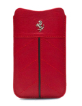 �ե��顼��iPhone5����������Ferrari Genuine Leather Sleeve Case��Red��