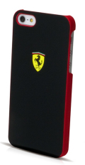 �ե��顼��iPhone5���С�����Ferrari Scuderia Rubber Hard Case��Black��