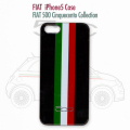 FIAT 500 Cinquecento Collection iPhone5�ϡ��ɥ��������ȥꥳ�����롡�֥�å�
