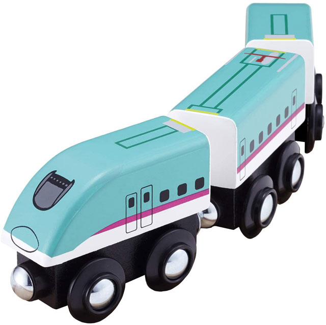 【木製レール 追加パーツ】moku TRAIN E5系新幹線 はやぶさ