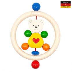 はじめての木のおもちゃ ハートベア