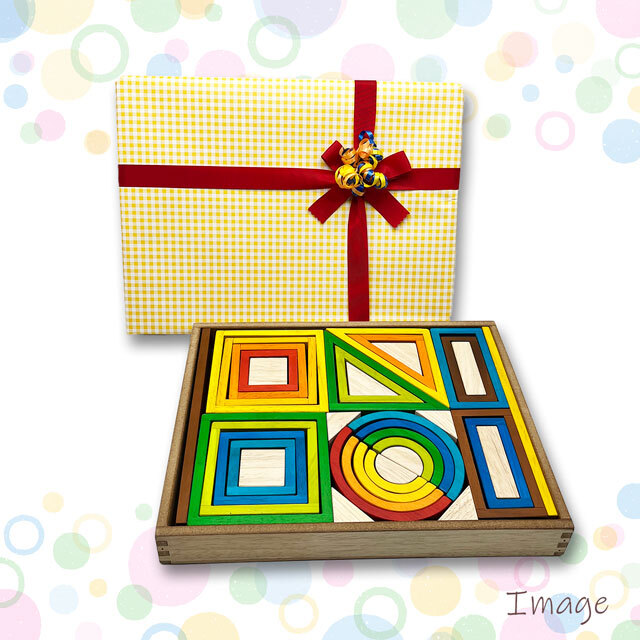 特大サイズ】虹色ブロック入りキャンドル✨直径20cm×高さ32cm