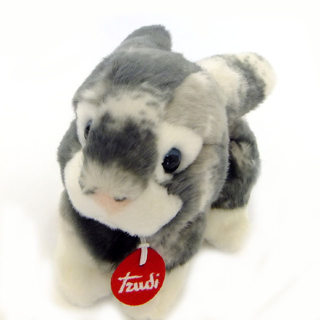 トゥルディ クラシック ぬいぐるみ ウサギ グレー 白うさぎ