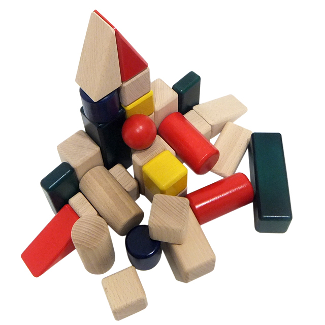 Amazon | ニチガン NICHIGAN IRODORI 積み木 知育玩具 | 積み木