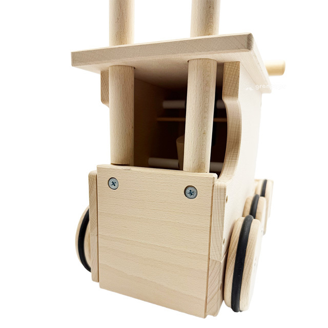 1歳頃～ 国産 子供ののりもの 汽車ポッポ 乗用 鉄琴の音色 木のおもちゃ