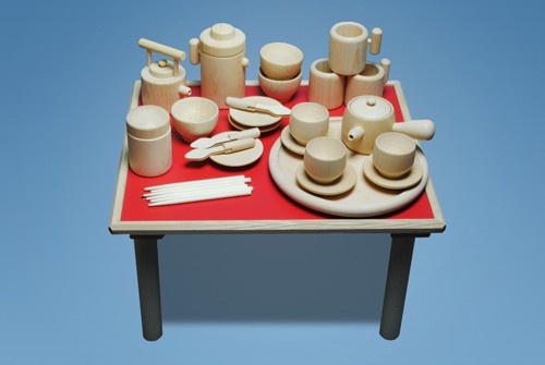 AMY様 コイデ 木製 おままごとセット