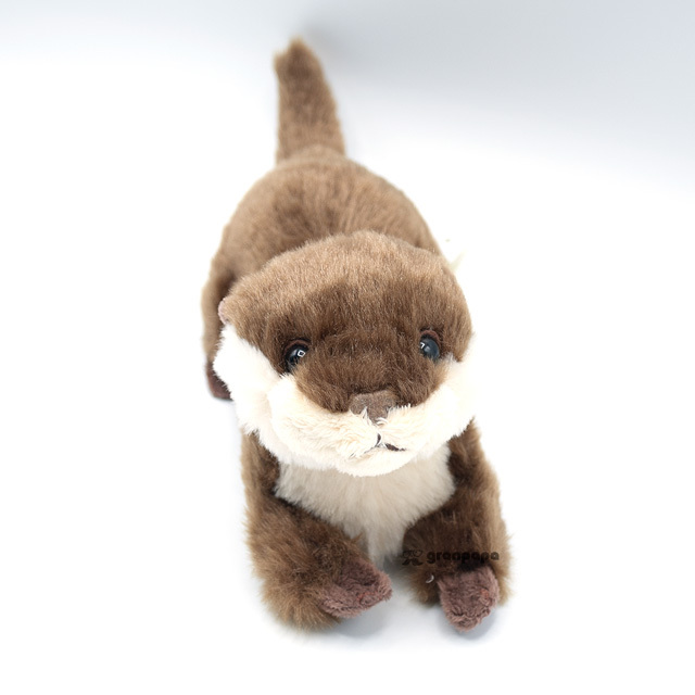 サンレモン カワウソ ぬいぐるみ fluffies ぬいぐるみ(S)カワウソBR/BE - サンレモン