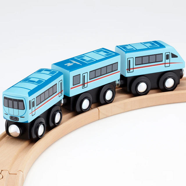moku TRAIN 小田急60000系ロマンスカーMSE | 3歳 4歳 5歳 電車 汽車