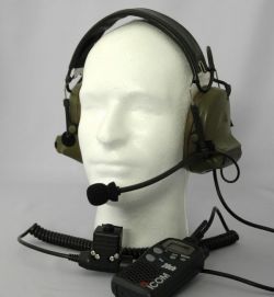 Element ComtacII Headset with PTT ��iCOM)