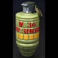 Toy Soldier Dummy M34 Smoke WP Grenade