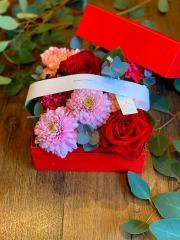 petit rose プティローズ　～春の章～　一般財団法人　クリステル・ヴィ・アンサンブル　コラボ商品　フラワーアレンジメント　