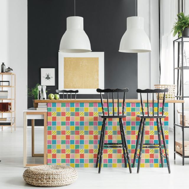 リメイクシート・Mieko Muraoのてぬぐいタイル