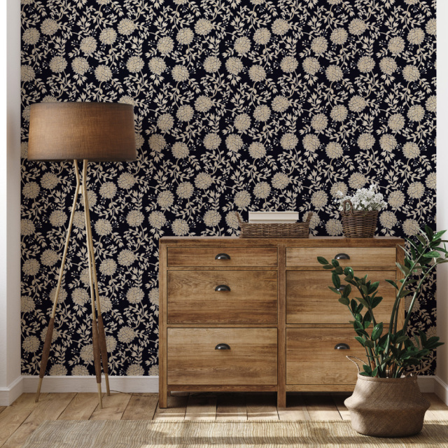 シール壁紙・tomoko arakawaのエキゾティックフラワー