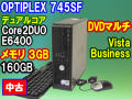 DELL Optiplex 745SF Core2DUO E6400 3072MB DVD�ޥ�� 160GB VistaBusiness