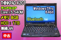 ��Υ� THINKPAD X201 (3249-RW6) Core i5 540M 8192MB 1000GB Win7Pro