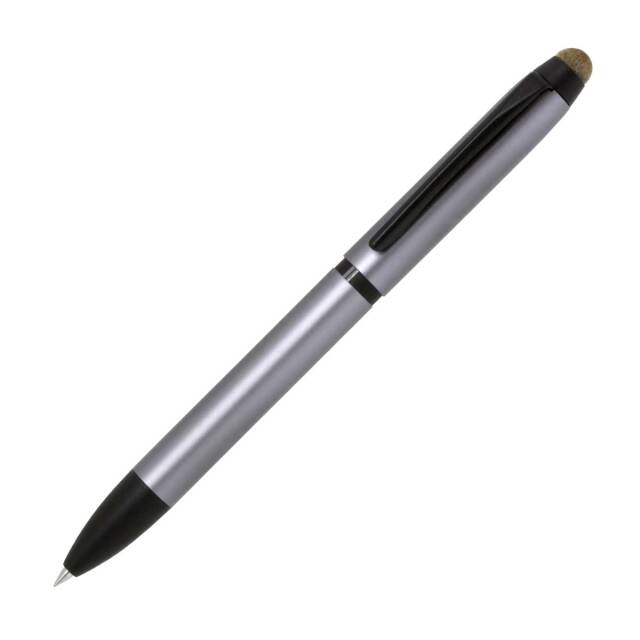 【即納可能】三菱鉛筆(UNI) ジェットストリーム スタイラス SXE3T-2400-05 シルバー 0.5mm 3色ボールペン SXE3T24005P26 メール便可