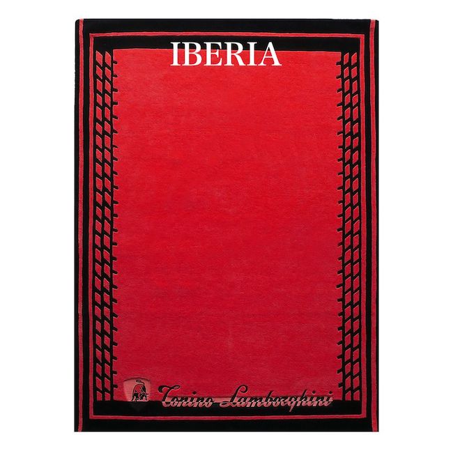 TONINO LAMBORGHINI Casa｜rug｜RED｜ラグ｜ランボルギーニ・カーサ｜赤｜OBJ3050IB