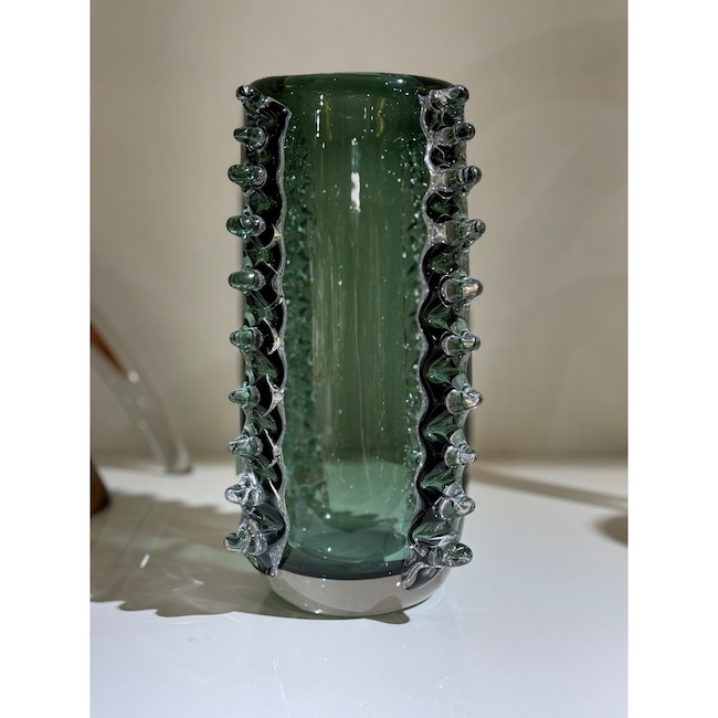 ガラスオブジェ｜Blue｜モダン｜フラワーベース｜modern｜OBJ3082IB