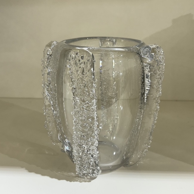 ガラスオブジェ｜クリア｜モダン｜フラワーベース｜modern｜OBJ3085IB