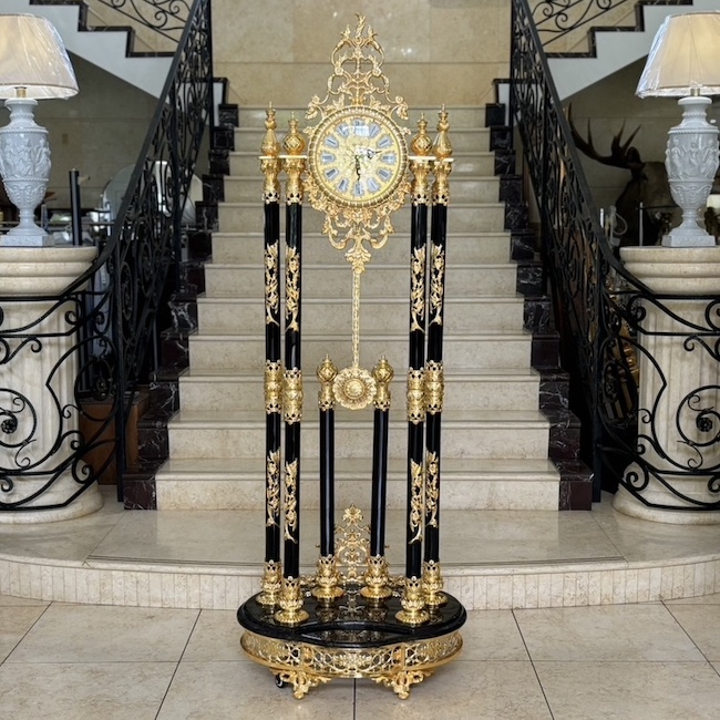 Crystal Gold Hall Clock｜クリスタルゴールドホールクロック | ブラック | IB セレクション | CRY5025IB