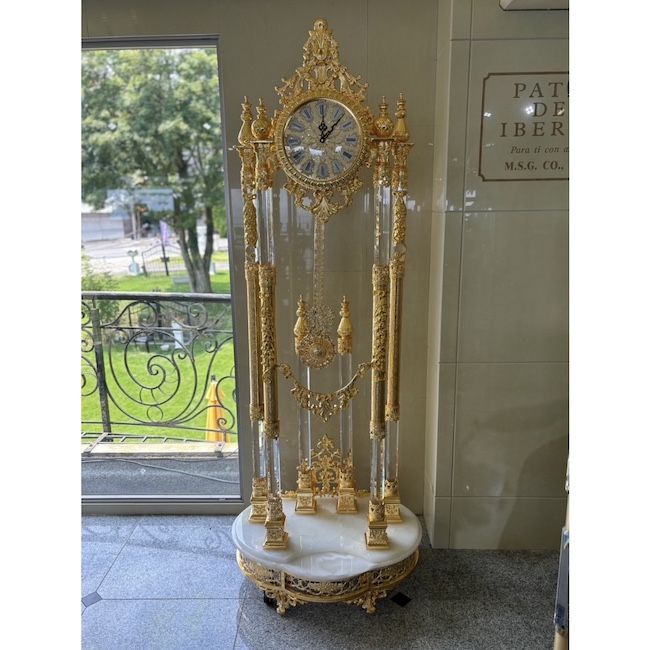 Crystal Gold Hall Clock｜クリスタルゴールドホールクロック | クリア | IB セレクション | CRY5026IB