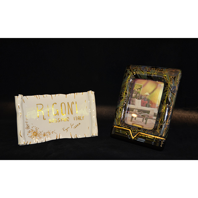 Picture Frames / 写真たて｜Lサイズ｜Botanical ×Black / ボタニカル ×ブラック｜Angela Rigon  : イタリア｜OBJ0123RGN