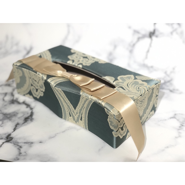 Fabric Goods/ファブリック グッズ｜Box Tissue cover Blue/ボックスティッシュカバー ブルー｜MIS1020IB