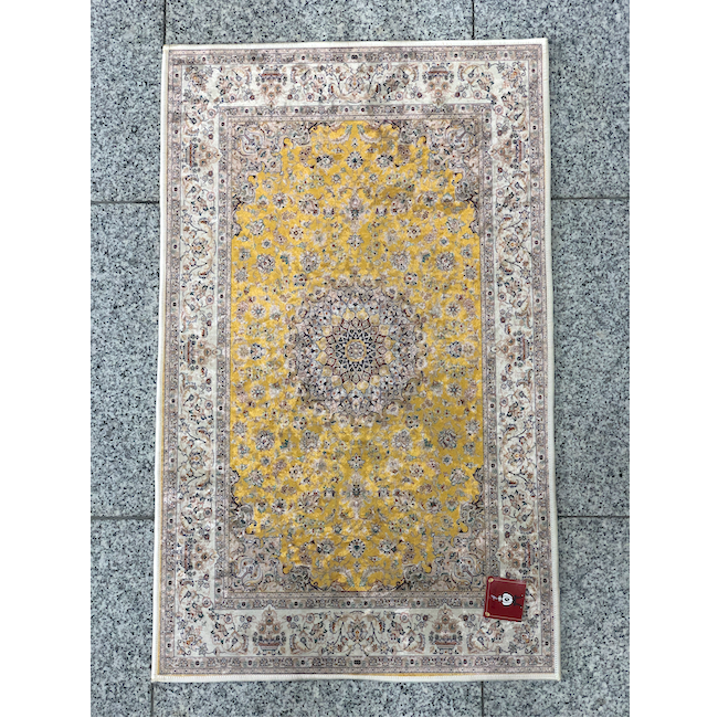 Persian carpet style　Entrance mat /ペルシャ絨毯風 玄関マット｜Yellow / イエロー　黄色｜MIS1010IB