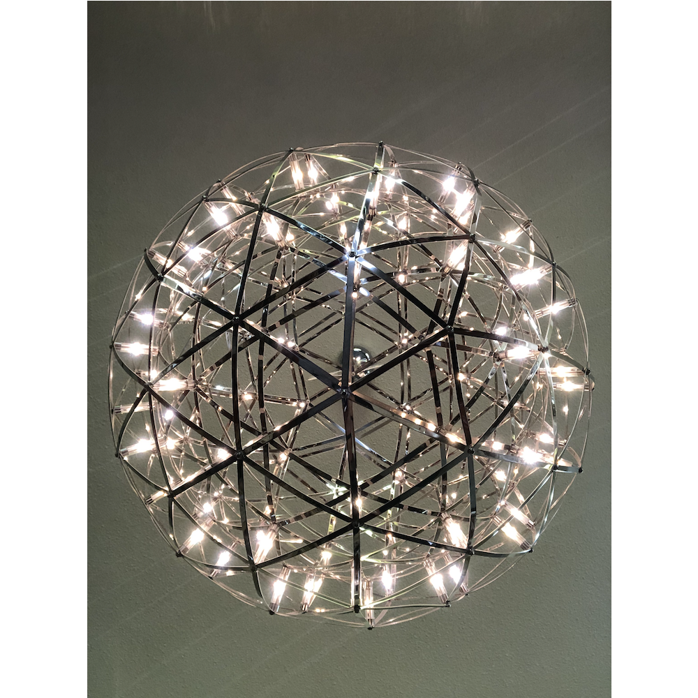 Silver frame　Chandelier L / シルバーフレーム シャンデリア 電球色｜LMP1010IB