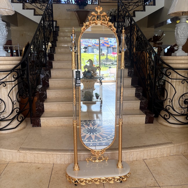 ミラー｜姿見｜クリア｜ゴールド｜Mirror｜IB Selection｜MRR7061IB