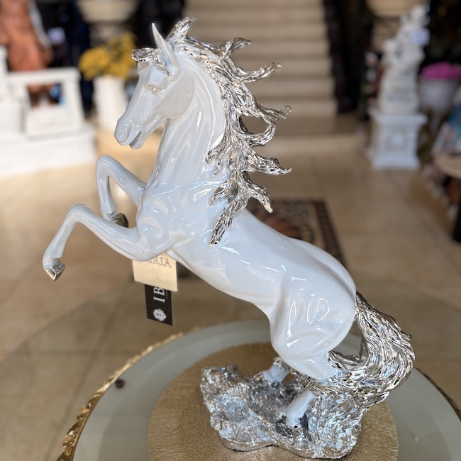 馬｜オブジェ|シルバー|hoos |objet|silver| OBJ7074IB