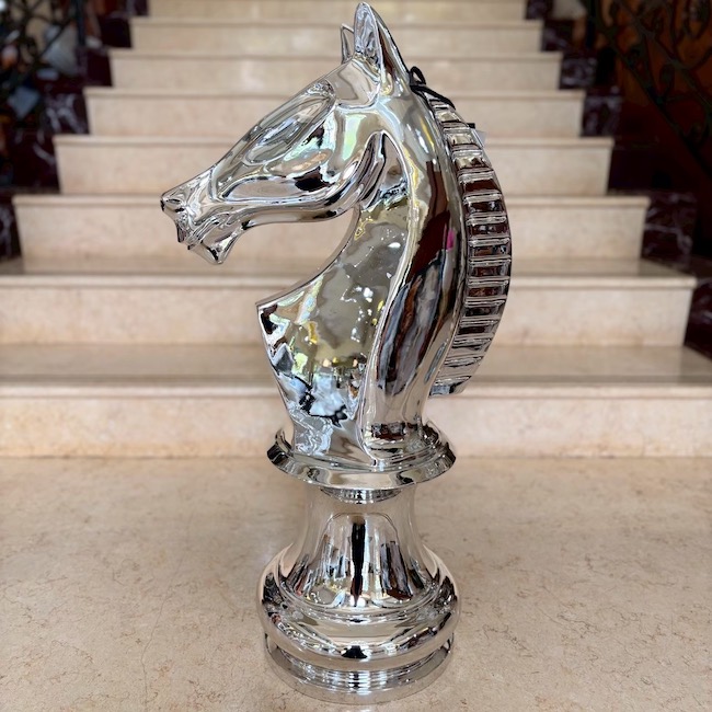 チェス駒｜オブジェ|シルバー|objet| OBJ7080IB