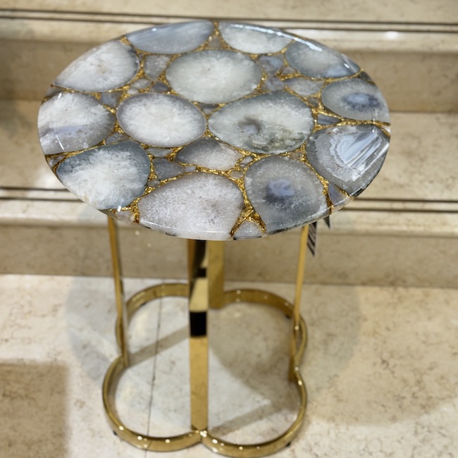 Side Table / サイドテーブル｜瑪瑙｜天然石｜TBL31133IB