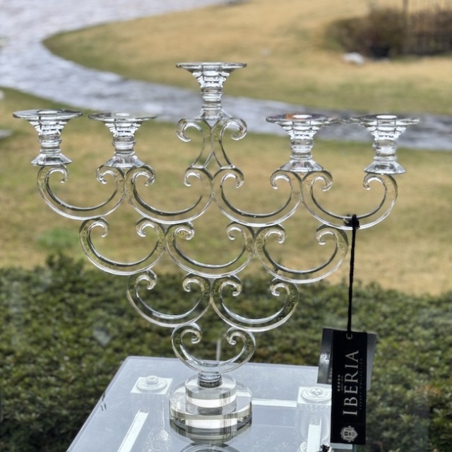 Crystal objet｜クリスタル| キャンドルスタンド| オブジェ | CRY31113IB