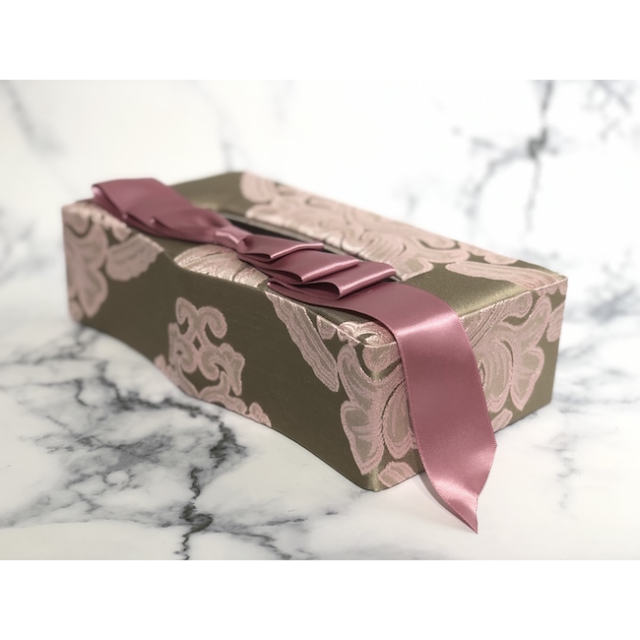 Fabric Goods/ファブリック グッズ｜Box Tissue cover Pink/ボックスティッシュカバー ピンク｜MIS1021IB