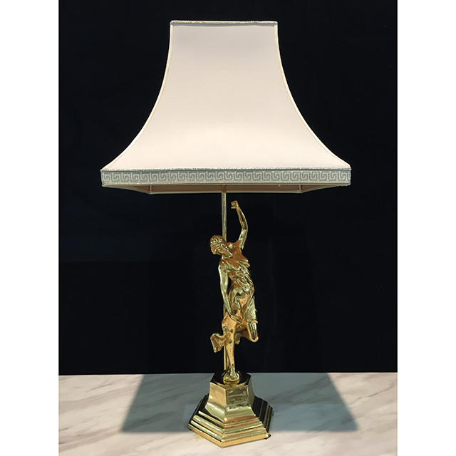 Lamp/ランプ｜シェード付き｜ゴールドカラー｜人型｜LMP0030IB