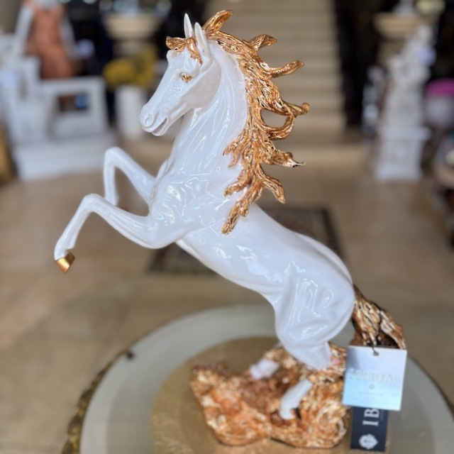 馬｜オブジェ|ゴールド|hoos |objet|gold| OBJ7073IB