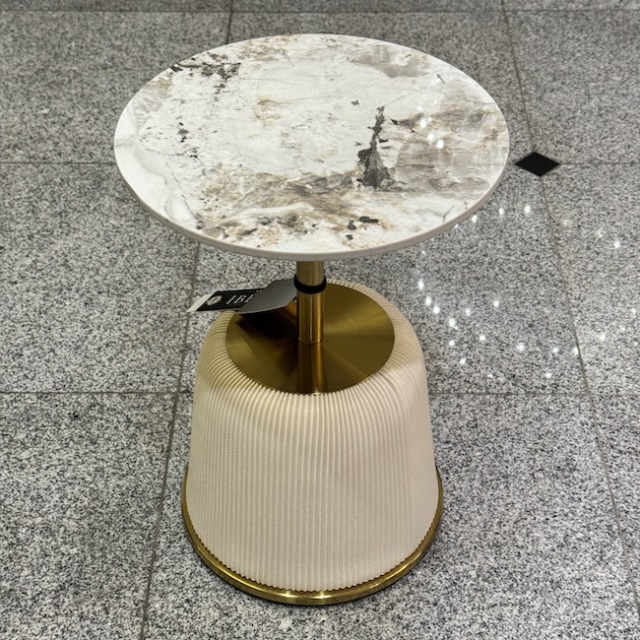 Side Table / サイドテーブル｜大理石調｜セラミック｜TBL31125IB