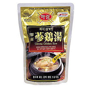 【韓国伝統健康食品】ハリム冷凍参鶏湯800g