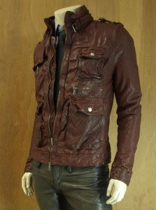 �ڹ������γץ֥��ɡ�LEATHER LINE��2009ǯ�������󥺥��쥶�����㥱�å�