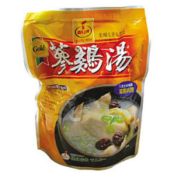 【韓国伝統健康食品】鶏一羽食べる韓国伝統スタミナ料理☆!疲労回復に最適★マニカー参鶏湯 800g