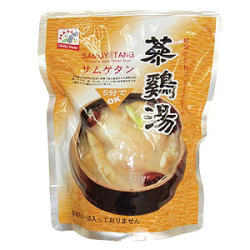 【韓国伝統健康食品】ファイン参鶏湯800g