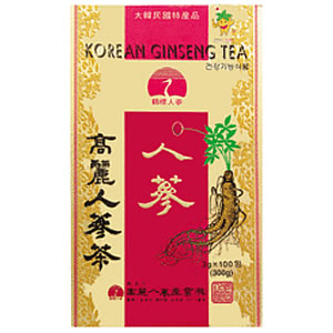 高麗人参茶を飲みやすくお茶に!体の中から健康に★高麗人参茶（紙箱）/3ｇ×100包