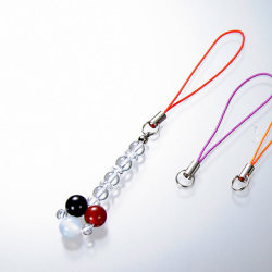 パワーストーンの携帯ストラップ 開運グッズ一宝