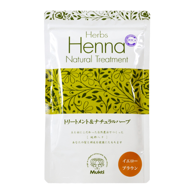 ≪メール便対応≫スキャルプトリートメント3 イエローブラウン 100g(50g×2) ムクティ スキャルプトリートメント3 イエローブラウン 100g(50g×2) ムクティ
