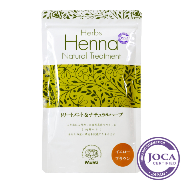 ≪メール便対応≫スキャルプトリートメント3 イエローブラウン 100g(50g×2) ムクティ スキャルプトリートメント3 イエローブラウン 100g(50g×2) ムクティ